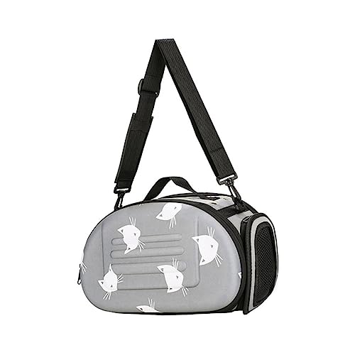 HOUDERCO Atmungsaktive Katzentragetasche Faltbarer Haustierträger Rucksack für Katzen Tragetasche mit Schultergurt und Ergonomischem Design für Reisen und Outdoor Aktivitäten HOUDERCO Atmungsaktive Katzentragetasche Faltbarer Haustierträger Rucksack für Katzen Tragetasche mit Schultergurt und Ergonomischem Design für Reisen und Outdoor Aktivitäten von HOUDERCO