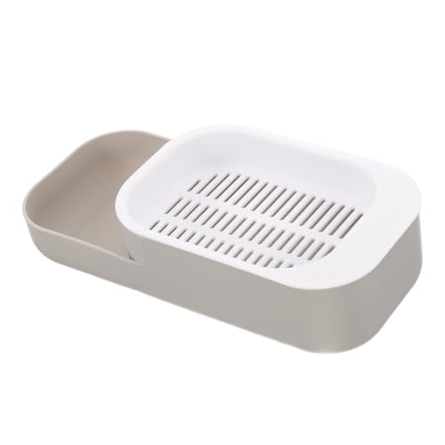 HOUDERCO Katzengras Hydroponische Pflanzbox Soilless Katzenfutter Pflanzbehälter für Drinnen Praktische und Leichte Katzenpflanze mit Hohem Keimungsrate und Abnehmbarem Inneneinsatz für von HOUDERCO