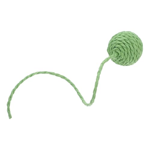 HOUDERCO Katzenkratzbaum Zubehör mit Sisalball und Schwanzpapierseil Interaktives Katzenspielzeug für Spielbedürfnisse Einfache Langlebige Materialien HOUDERCO Katzenkratzbaum Zubehör mit Sisalball und Schwanzpapierseil Interaktives Katzenspielzeug für Spielbedürfnisse Einfache Langlebige Materialien von HOUDERCO