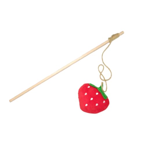 HOUDERCO Katzenspielzeug mit Interaktivem Neckenstab aus Hochwertigem und Bissbeständigem Material für Gemeinsame Spielzeiten Fördert das Spielverhalten Ihrer HOUDERCO Katzenspielzeug mit Interaktivem Neckenstab aus Hochwertigem und Bissbeständigem Material für Gemeinsame Spielzeiten Fördert das Spielverhalten Ihrer von HOUDERCO