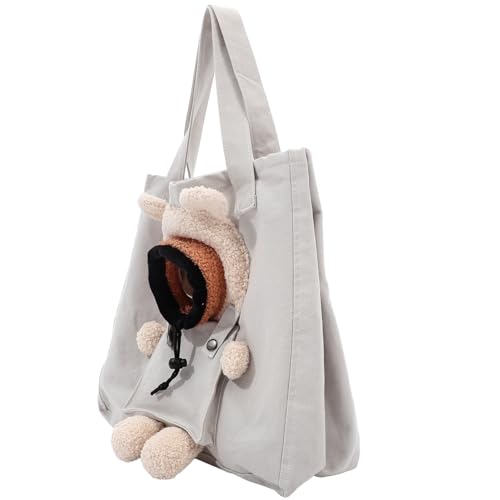 HOUDERCO Katzentragetasche, Segeltuch-umhängetasche, Kleine Haustiere, Tragbare Tragetasche Für Welpen HOUDERCO Katzentragetasche, Segeltuch-umhängetasche, Kleine Haustiere, Tragbare Tragetasche Für Welpen von HOUDERCO