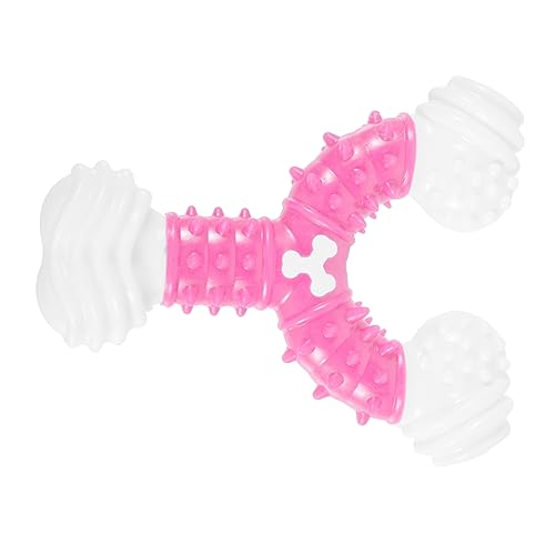 HOUDERCO Kauspielzeug aus Robustem Material Interaktives Quietschspielzeug für Welpen Zahnreinigendes und Bissfestes für Kleine bis Große Fördert Bewegung HOUDERCO Kauspielzeug aus Robustem Material Interaktives Quietschspielzeug für Welpen Zahnreinigendes und Bissfestes für Kleine bis Große Fördert Bewegung von HOUDERCO