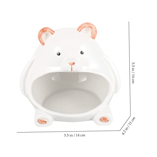 HOUDERCO Keramik Hamsterhaus Kühlendes Nest für Kleine Haustiere Schlafen und Ganzjährig Geeignet Dekorativ und Sicher für Zwerghamster und Co HOUDERCO Keramik Hamsterhaus Kühlendes Nest für Kleine Haustiere Schlafen und Ganzjährig Geeignet Dekorativ und Sicher für Zwerghamster und Co von HOUDERCO