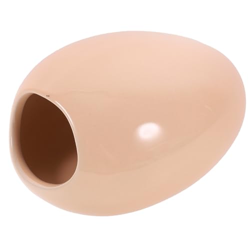 HOUDERCO Keramiknest für Hamster Schlafbett aus Hochwertiger Keramik Wurmförmiges Design Kühles Versteck für Zwerghamster und Nager Komfortables Nest für Erholsamen Schlaf Zufällige Farbe HOUDERCO Keramiknest für Hamster Schlafbett aus Hochwertiger Keramik Wurmförmiges Design Kühles Versteck für Zwerghamster und Nager Komfortables Nest für Erholsamen Schlaf Zufällige Farbe von HOUDERCO