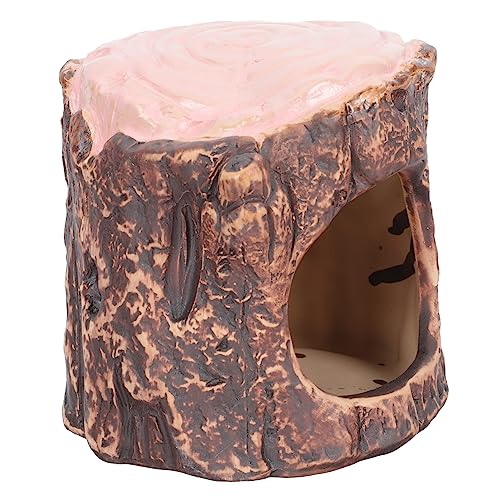 HOUDERCO Keramisches Hamsterhaus Hamster Nest Tragbares Schlafbett für Hamster Eichhörnchenbett Hochwertiges Keramikmaterial Stilvolles Design für Gemütliches HOUDERCO Keramisches Hamsterhaus Hamster Nest Tragbares Schlafbett für Hamster Eichhörnchenbett Hochwertiges Keramikmaterial Stilvolles Design für Gemütliches von HOUDERCO