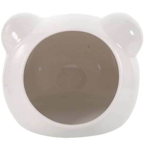 HOUDERCO Keramisches Hamsterversteck Cartoon Nest für Hamster und Kleine Haustiere Langlebig Reinigen Rückzugsort für Zwerghamster und Meerschweinchen von HOUDERCO