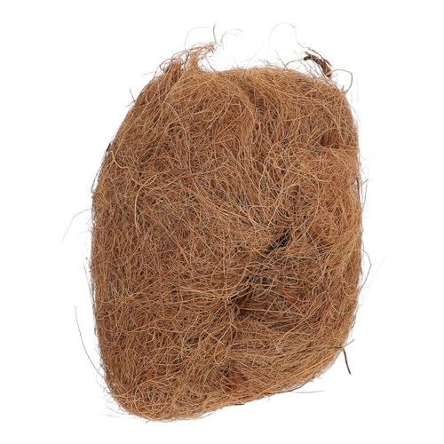 HOUDERCO Kokosfaser Nistmaterial für Vögel und Kleine Tiere Atmungsaktive und Warme Bettwäsche für Nestbau und Verstecke für Kälte Winterschutz von HOUDERCO