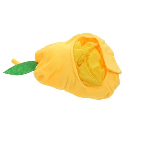 HOUDERCO Kreative Katzenmütze aus Plüsch Verstellbarer Süßer Hut für Haustier Cosplay Partys und Feiertage Einzigartiges Birnenförmiges Design für Kätzchen Langlebig und Bequem HOUDERCO Kreative Katzenmütze aus Plüsch Verstellbarer Süßer Hut für Haustier Cosplay Partys und Feiertage Einzigartiges Birnenförmiges Design für Kätzchen Langlebig und Bequem von HOUDERCO