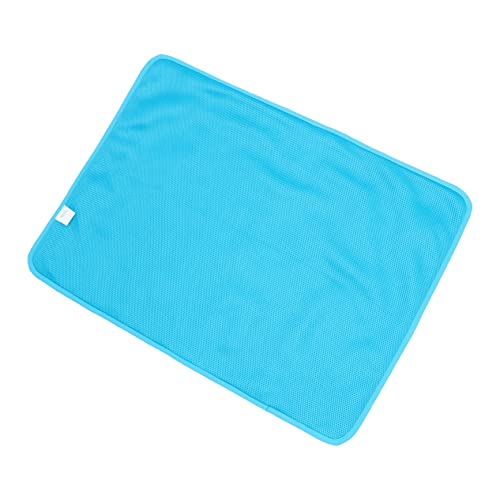 HOUDERCO Kühlmatte für Katzen Selbstkühlendes Eisseidenkissen Waschbar Hundebett Sofa Auto von HOUDERCO