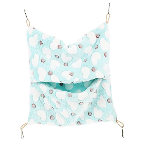 HOUDERCO Doppel-Lagen Meerschweinchen Hängematte Wärmehaltendes Bett Für Hamster Und Chinchillas Kuscheliger Schlafsack Für Kleine Haustiere Für Jahreszeiten Mit Herzdesign HOUDERCO Doppel-Lagen Meerschweinchen Hängematte Wärmehaltendes Bett Für Hamster Und Chinchillas Kuscheliger Schlafsack Für Kleine Haustiere Für Jahreszeiten Mit Herzdesign von HOUDERCO