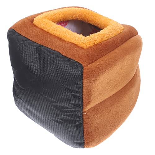 HOUDERCO Kuschelnest für Kleine Haustiere Igelhaus Chinchilla Nester Warmes Schlafplatz für Hamster Geeignet für Kleintiere Wie Meerschweinchen Ratten Eichhörnchen HOUDERCO Kuschelnest für Kleine Haustiere Igelhaus Chinchilla Nester Warmes Schlafplatz für Hamster Geeignet für Kleintiere Wie Meerschweinchen Ratten Eichhörnchen von HOUDERCO