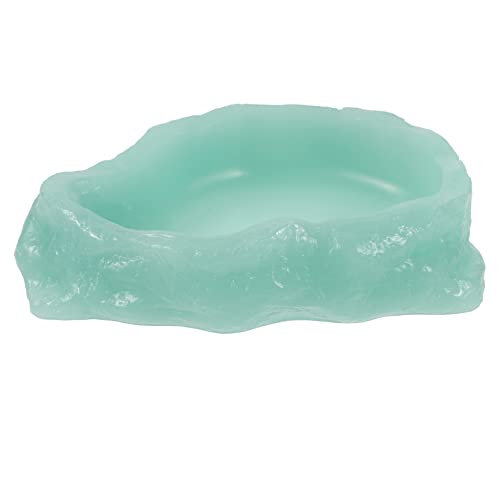 HOUDERCO Luminous Reptilien Wasserschale Nachtleuchtende Futternapf für Schildkröten Echsen und Geckos rutschfeste zu Reinigende Futter und Wasserschale für Terrarien aus Hochwertigem Harz HOUDERCO Luminous Reptilien Wasserschale Nachtleuchtende Futternapf für Schildkröten Echsen und Geckos rutschfeste zu Reinigende Futter und Wasserschale für Terrarien aus Hochwertigem Harz von HOUDERCO