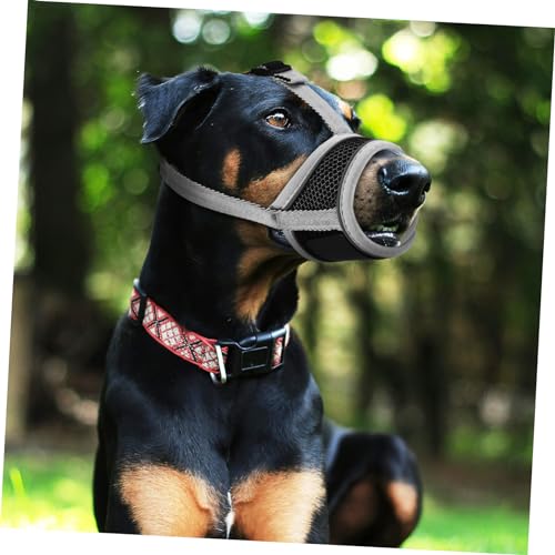 HOUDERCO Maulkorb für Hunde Verstellbar Atmungsaktiv Geeignet für Training und Tierarztbesuch für Aggressive Hunde mit Verstärkter Struktur HOUDERCO Maulkorb für Hunde Verstellbar Atmungsaktiv Geeignet für Training und Tierarztbesuch für Aggressive Hunde mit Verstärkter Struktur von HOUDERCO
