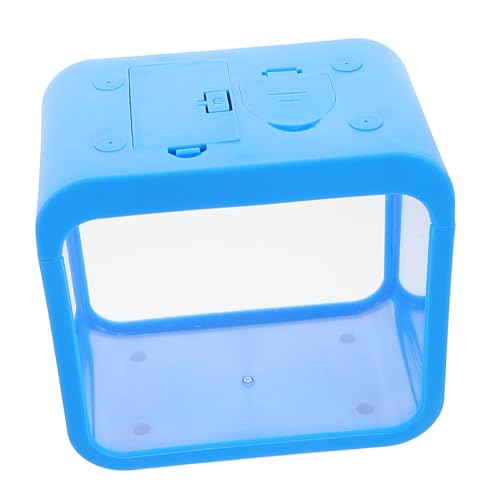 HOUDERCO Mini Aquarium mit Beleuchtung Tragbarer Betta Fischschale Dekoratives Kleines Fischglas für Büro und Zuhause Einfach zu Reinigen Stilvolle Tischdekoration HOUDERCO Mini Aquarium mit Beleuchtung Tragbarer Betta Fischschale Dekoratives Kleines Fischglas für Büro und Zuhause Einfach zu Reinigen Stilvolle Tischdekoration von HOUDERCO