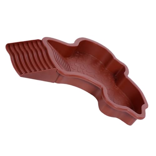 HOUDERCO Multifunktionale Sonnenbade und Ruhefläche mit Rampe Leichte Kunststoffkonstruktion für Aquarien und Terrarien für Schildkröten und Reptilien von HOUDERCO