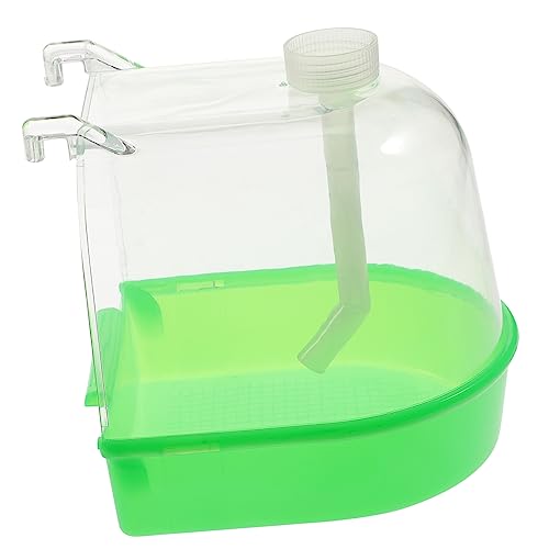 HOUDERCO Multifunktionale Vogelbadewanne Für Kleine Vögel Robustes Und Abgedecktes Bad Für Kanarienvögel Und Papageien Einfach Zu Montieren Fördert Gesunde Badgewohnheiten Für Käfige HOUDERCO Multifunktionale Vogelbadewanne Für Kleine Vögel Robustes Und Abgedecktes Bad Für Kanarienvögel Und Papageien Einfach Zu Montieren Fördert Gesunde Badgewohnheiten Für Käfige von HOUDERCO