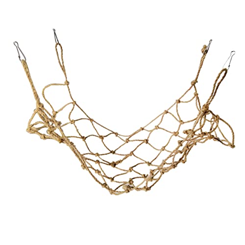 HOUDERCO Papagei Kletternetz Vogel Schaukel für Papageien Nymphensittiche und Andere Kleine Haustiere aus Umweltfreundlichem Material Fördert Balance und Koordination HOUDERCO Papagei Kletternetz Vogel Schaukel für Papageien Nymphensittiche und Andere Kleine Haustiere aus Umweltfreundlichem Material Fördert Balance und Koordination von HOUDERCO