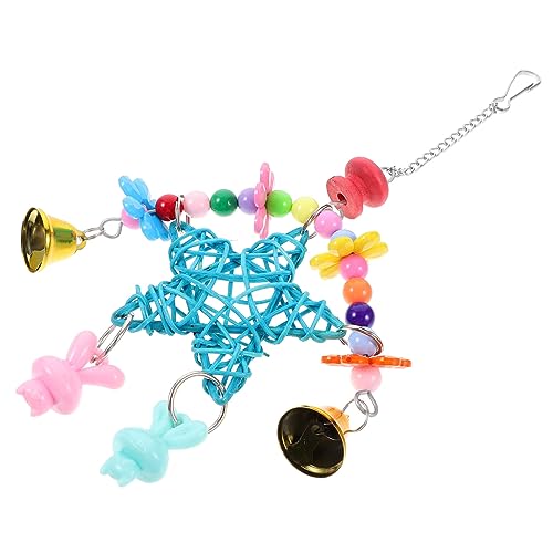 HOUDERCO Papagei Kauspielzeug Hängendes Spielzeug Für Vögel Biss Und Kaumaterial Geeignet Für Papageien Und Nymphensittiche Zufällige Farben Fördert Beak-Training Und Spielspaß Im HOUDERCO Papagei Kauspielzeug Hängendes Spielzeug Für Vögel Biss Und Kaumaterial Geeignet Für Papageien Und Nymphensittiche Zufällige Farben Fördert Beak-Training Und Spielspaß Im von HOUDERCO