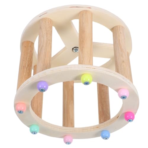 HOUDERCO Papageien-Laufradspielzeug Vogelstangen für Käfig Lovebird Papageienständer Riesenradständer Vogelstangen für Papageien äußerst genaue Vögel Papageienbarsch hölzern HOUDERCO Papageien-Laufradspielzeug Vogelstangen für Käfig Lovebird Papageienständer Riesenradständer Vogelstangen für Papageien äußerst genaue Vögel Papageienbarsch hölzern von HOUDERCO
