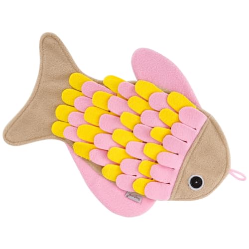 HOUDERCO Pet Sniffing Pad Haustier Hund Fütterung Schnüffelmatte Für Den Haushalt Entzückende Schnupfendecke Futtermatte Für Den Haushalt Tragbare Futtermatte Polarfleece HOUDERCO Pet Sniffing Pad Haustier Hund Fütterung Schnüffelmatte Für Den Haushalt Entzückende Schnupfendecke Futtermatte Für Den Haushalt Tragbare Futtermatte Polarfleece von HOUDERCO