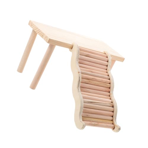 HOUDERCO Kletter Und Ruheplattform Aus Holz Für Hamster Multifunktionale Plattform Mit Leiter Für Zwerghamster Und Chinchillas Sicheres Und Robustes Spielzeug Für Kleintiere HOUDERCO Kletter Und Ruheplattform Aus Holz Für Hamster Multifunktionale Plattform Mit Leiter Für Zwerghamster Und Chinchillas Sicheres Und Robustes Spielzeug Für Kleintiere von HOUDERCO
