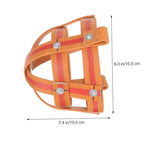 HOUDERCO Professioneller Schweinemaulkorb aus Verschleißfestem Material Kompakt und Bequem mit Glatter Oberfläche zum Schutz vor Bissverletzungen Kampf Design für Mastschweine HOUDERCO Professioneller Schweinemaulkorb aus Verschleißfestem Material Kompakt und Bequem mit Glatter Oberfläche zum Schutz vor Bissverletzungen Kampf Design für Mastschweine von HOUDERCO