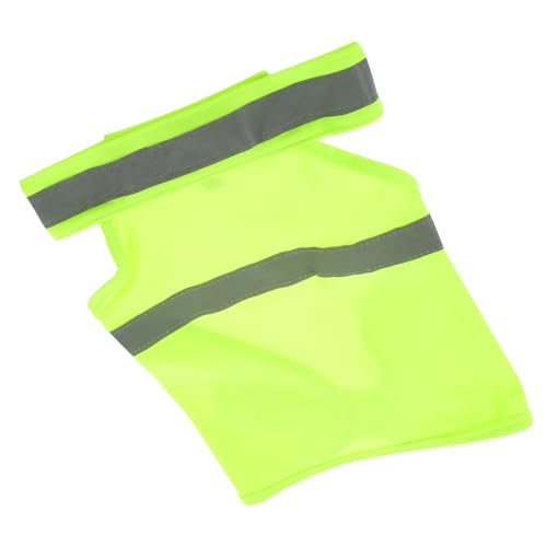 HOUDERCO Reflektierende Hundeweste für Kleine Mittelgroße und Große Hohe Sichtbarkeit Verstellbare Sicherheitsweste für Outdoor Aktivitäten Bequemes Material von HOUDERCO