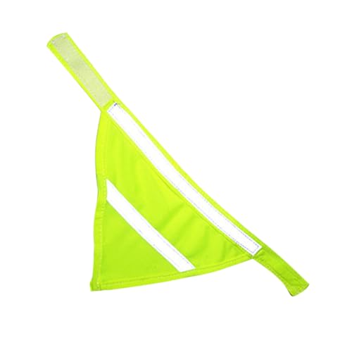 HOUDERCO Reflektierendes Hundehalsband Outdoor Hundehalstuch aus Polyester Sicherheitsreflektierende Hundeausrüstung für Nächtliche Verstellbares Design von HOUDERCO
