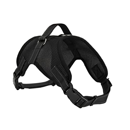 HOUDERCO Sattel Stil Mesh Hundegeschirr für Mittelgroße Große Verstellbar Bequem Langlebig für HOUDERCO Sattel Stil Mesh Hundegeschirr für Mittelgroße Große Verstellbar Bequem Langlebig für von HOUDERCO