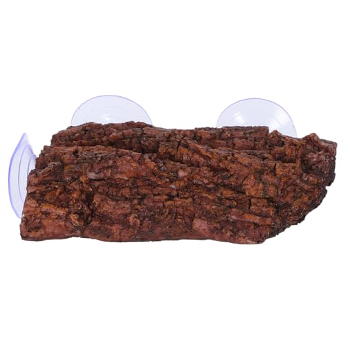 HOUDERCO Schildkröten Basking Plattform mit Saugnäpfen Kletterplattform für Reptilien im Terrarium Farbecht und Langlebig für Aquarien und Schildkrötenzubehör von HOUDERCO