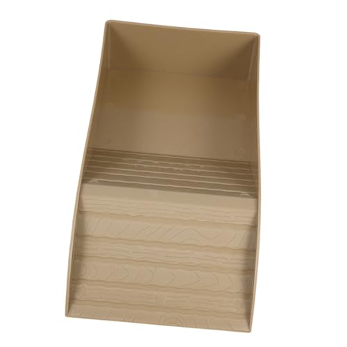 HOUDERCO Schildkrötenbadewanne Reptilienkletterspielzeug Lebensraum Für Reptilienbecken Reptilienraumzubehör Schildkröte Kletterspielzeug Schildkrötenwasserbecken Plastik Coffee HOUDERCO Schildkrötenbadewanne Reptilienkletterspielzeug Lebensraum Für Reptilienbecken Reptilienraumzubehör Schildkröte Kletterspielzeug Schildkrötenwasserbecken Plastik Coffee von HOUDERCO