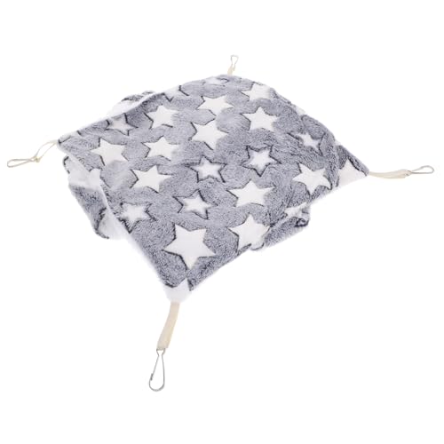 HOUDERCO Schlaf Hängematte für Kleine Haustiere Atmungsaktive Chinchilla Bett Käfighängematte für Hamster Ratten und Eichhörnchen Sicher und Langlebig HOUDERCO Schlaf Hängematte für Kleine Haustiere Atmungsaktive Chinchilla Bett Käfighängematte für Hamster Ratten und Eichhörnchen Sicher und Langlebig von HOUDERCO