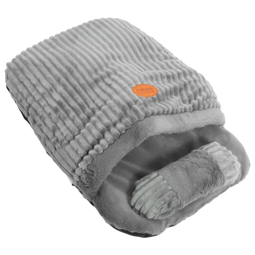 HOUDERCO Schlafsack für Haustiere Katzenhöhle katzenbett Kuschelbett für Katzen katzenliege cat Bed Haustierbett Katze im Freien Katzendecke Versteck Haustier-Schlafbett Haustiernest Plüsch HOUDERCO Schlafsack für Haustiere Katzenhöhle katzenbett Kuschelbett für Katzen katzenliege cat Bed Haustierbett Katze im Freien Katzendecke Versteck Haustier-Schlafbett Haustiernest Plüsch von HOUDERCO