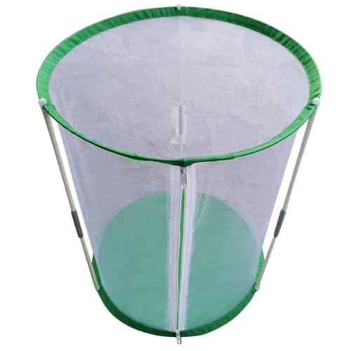 HOUDERCO Schmetterlingskäfig Tragbarer Insektenkäfig Transparentes Maschennetz für Schmetterlingszucht und Beobachtung Leicht und Wiederverwendbar für Gartenliebhaber HOUDERCO Schmetterlingskäfig Tragbarer Insektenkäfig Transparentes Maschennetz für Schmetterlingszucht und Beobachtung Leicht und Wiederverwendbar für Gartenliebhaber von HOUDERCO