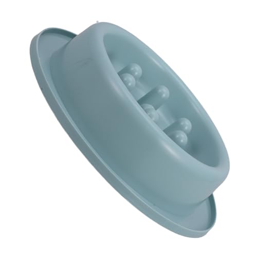 HOUDERCO Slow-Food-schüssel Für Haustiere Hundepuzzle Puzzle- Für Hunde Slowfeeder Für Hundefutter Hundefutterautomat Für Große Hunde Langsamer Fressnapf Für Hunde Sky-Blue Abs von HOUDERCO