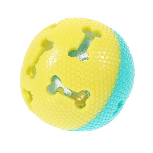 HOUDERCO TPR Ball mit Glockenfunktion Kauspielzeug für Welpen und Robust und Elastisch zur Stressreduktion für Drinnen und Draußen HOUDERCO TPR Ball mit Glockenfunktion Kauspielzeug für Welpen und Robust und Elastisch zur Stressreduktion für Drinnen und Draußen von HOUDERCO