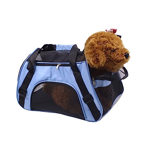 HOUDERCO Tragbarer Haustier Rucksack für Hunde und Katzen Faltbare Tragetasche Blau S Atmungsaktives Mesh und Verstellbare für Komfortable Reisen Sicherer Zugang HOUDERCO Tragbarer Haustier Rucksack für Hunde und Katzen Faltbare Tragetasche Blau S Atmungsaktives Mesh und Verstellbare für Komfortable Reisen Sicherer Zugang von HOUDERCO
