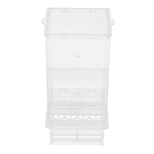 HOUDERCO Vogelfutterspender Transparent Sittich Futterspender Wasser Futterspender Für Vögel Volieren Futterspender Vogel Futterstation Vogeltränke Papageien Futternapf HOUDERCO Vogelfutterspender Transparent Sittich Futterspender Wasser Futterspender Für Vögel Volieren Futterspender Vogel Futterstation Vogeltränke Papageien Futternapf von HOUDERCO