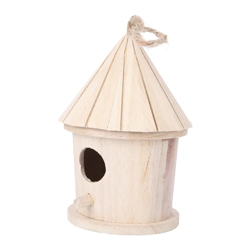 HOUDERCO Vogelhaus Kreatives Turmform für Kanarienvögel Papageien und Kleine für Garten und Wohnzimmer Hängende Vogelunterkunft aus Naturbelassenem HOUDERCO Vogelhaus Kreatives Turmform für Kanarienvögel Papageien und Kleine für Garten und Wohnzimmer Hängende Vogelunterkunft aus Naturbelassenem von HOUDERCO
