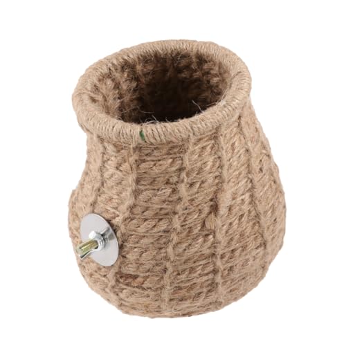 HOUDERCO Kreatives Handgewebtes Vogel-Nest Für Papageien Warmes Winterbett Für Vögel Und Kleine Tiere Leicht Und Tragbar Für Käfig Als Spielzeug HOUDERCO Kreatives Handgewebtes Vogel-Nest Für Papageien Warmes Winterbett Für Vögel Und Kleine Tiere Leicht Und Tragbar Für Käfig Als Spielzeug von HOUDERCO