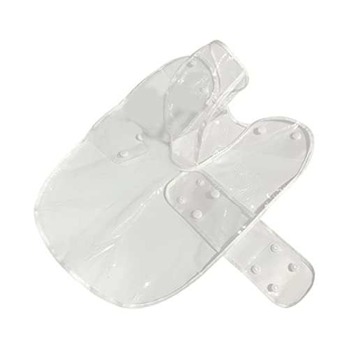 HOUDERCO Wasserdichter Regenmantel mit Kapuze für Kleine Hunde Transparente Outdoor Bekleidung für Haustiere Modischer und Bequemer Schutz an Regnerischen für von HOUDERCO