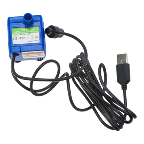 HOUDERCO Wasserspender Für Haustiere Elektrische Wasserpumpe Mit Led-licht Trinkhilfe Für Katzen Und Hunde Automatische Wasserfütterung Für Zuhause Und Zoohandlung von HOUDERCO
