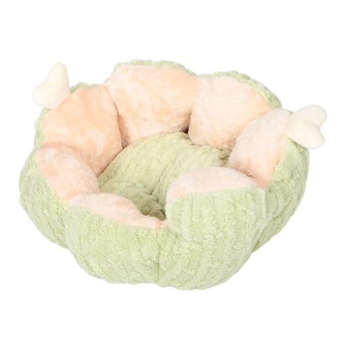 HOUDERCO Welpenhundbett Design Flauschiges Haustierbett Für Kleine Hunde Und Katzen Weiche Warme Schlafstätte Gemütliches Katzennest Für Entspannte Schlafstunden HOUDERCO Welpenhundbett Design Flauschiges Haustierbett Für Kleine Hunde Und Katzen Weiche Warme Schlafstätte Gemütliches Katzennest Für Entspannte Schlafstunden von HOUDERCO