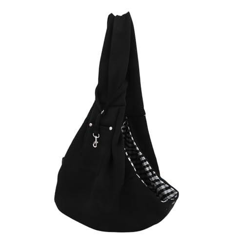 HOUDERCO Wendbare Tragetasche für Kleine Hunde und Katzen mit Verstellbarem Schultergurt Atmungsaktivem Mesh und Sicherheitsleine für Reisen und Outdoor Aktivitäten Schwarz HOUDERCO Wendbare Tragetasche für Kleine Hunde und Katzen mit Verstellbarem Schultergurt Atmungsaktivem Mesh und Sicherheitsleine für Reisen und Outdoor Aktivitäten Schwarz von HOUDERCO