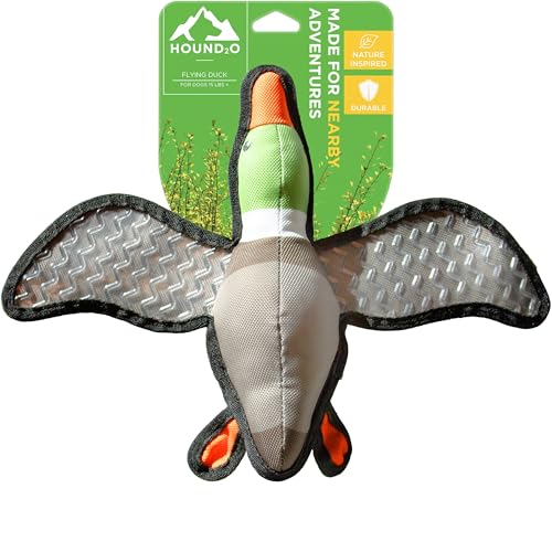 HOUND2O Plüsch-Outdoor-Spielzeug für Hunde, fliegende Ente, lustiges Jagdthema, langlebiges Hundespielzeug mit verspieltem Chuckler HOUND2O Plüsch-Outdoor-Spielzeug für Hunde, fliegende Ente, lustiges Jagdthema, langlebiges Hundespielzeug mit verspieltem Chuckler von HOUND2O