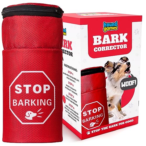 HOUNDGAMES Dog Shaker Can Stop Barking Dog Bark Silencer Barking Deterrent Dog Training & Behavior Aids Anti Bark Control No Shock Laut Pet Corrector von HOUNDGAMES