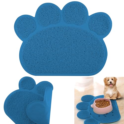 Blaue Haustier-Hundestreu-Matte, wasserdichte Haustiermatte, rutschfeste Matte für Welpen, wiederverwendbare Bodenmatte für alle Hunde, Haustier-Hundebedarf, Größe 40 cm Blaue Haustier-Hundestreu-Matte, wasserdichte Haustiermatte, rutschfeste Matte für Welpen, wiederverwendbare Bodenmatte für alle Hunde, Haustier-Hundebedarf, Größe 40 cm von HOVUK