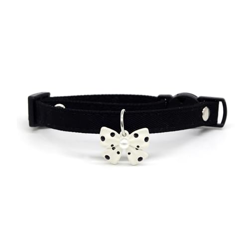 HOWWFALY Katzenhalsband, Schleife, weich und bequem, abnehmbar und verstellbar, niedlich, stilvoll, Cartoon-Fliege, dekorativ, Halskette für kleine Haustiere, Katzen, Hunde, Kätzchen, Welpen HOWWFALY Katzenhalsband, Schleife, weich und bequem, abnehmbar und verstellbar, niedlich, stilvoll, Cartoon-Fliege, dekorativ, Halskette für kleine Haustiere, Katzen, Hunde, Kätzchen, Welpen von HOWWFALY