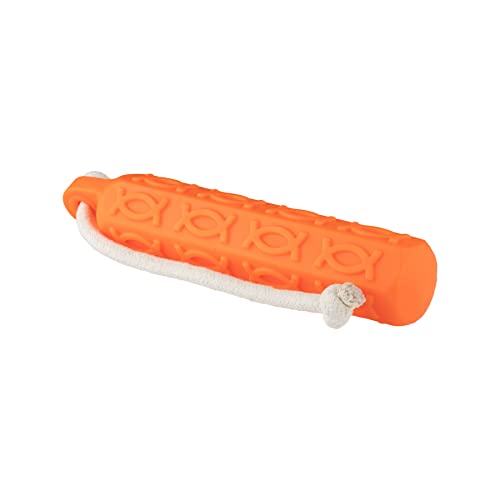 HP&G home, pets & garden Apportierdummy Orange, Trainingsdummy 24 cm lang, Apportierdummy für das Hundetraining, Durchmesser von ca. 4,6cm und 200 Gramm schwer, robust und langlebig von HP&G home, pets & garden