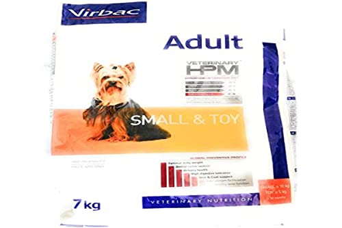 Virbac Veterinary HPM Vet Dog Ad S & Toy Hundefutter, 7 kg von Virbac